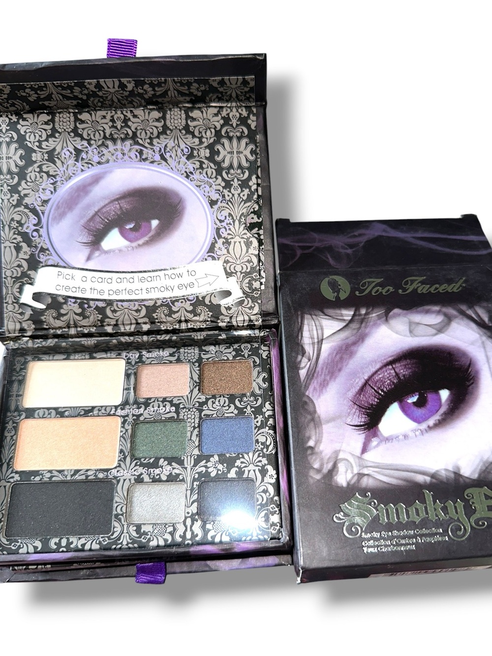 Too Faced Smokey Eye Shadow Collection NIB VINTAGE DISCONTINUED RARE DEEP SHADES